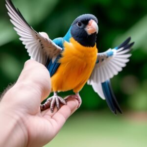  Teaching Your Bird Fun Tricks (waving)