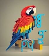 DIY Macaw Toys