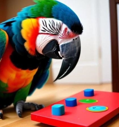 DIY Macaw Toys
