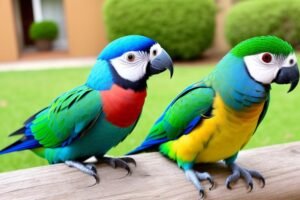 Types of conures.