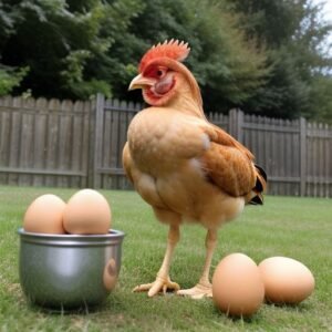 buff Orpington egg size and numbers per month