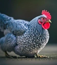 Blur Plymouth Rock chicken lifespan.