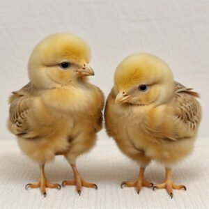 English Jubilee Orpington chicks.