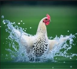 Splash Marans chicken eggs.